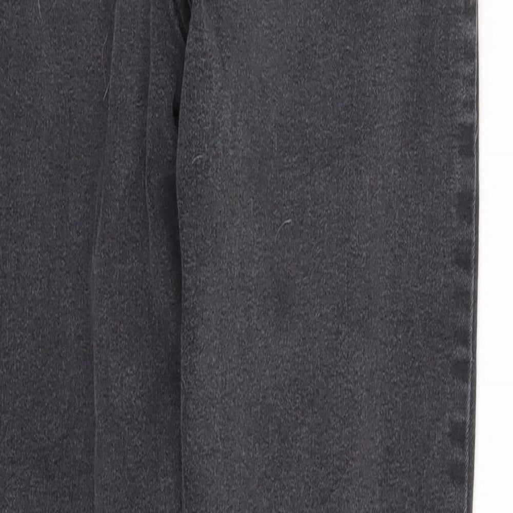 Denim Co. Womens Grey  Denim Skinny Jeans Size 10 L27 in