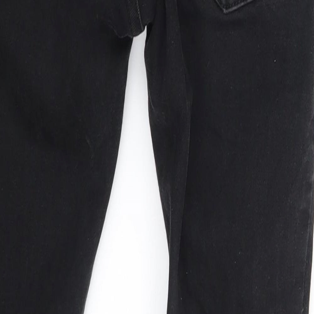 Topman Mens Black  Denim Skinny Jeans Size 30 in L27 in
