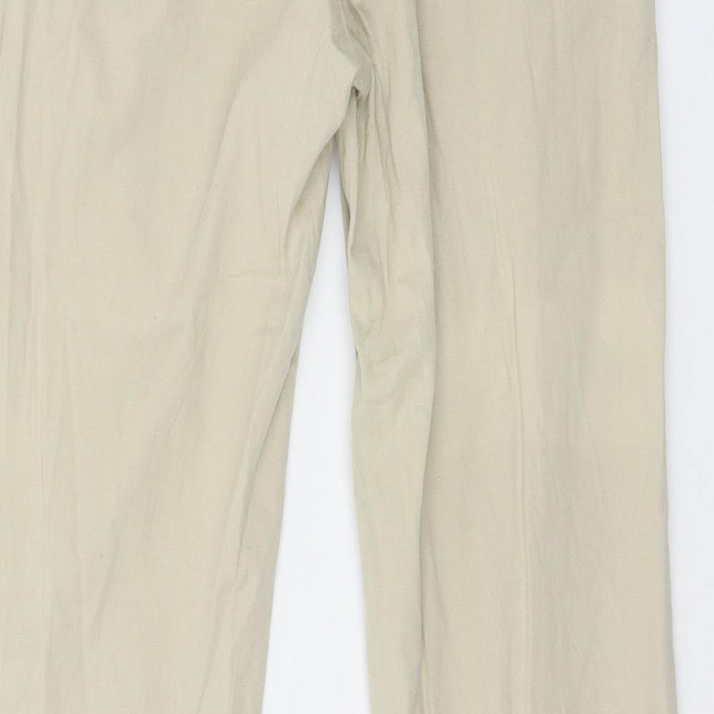 Preworn Womens Beige   Trousers  Size S L29 in