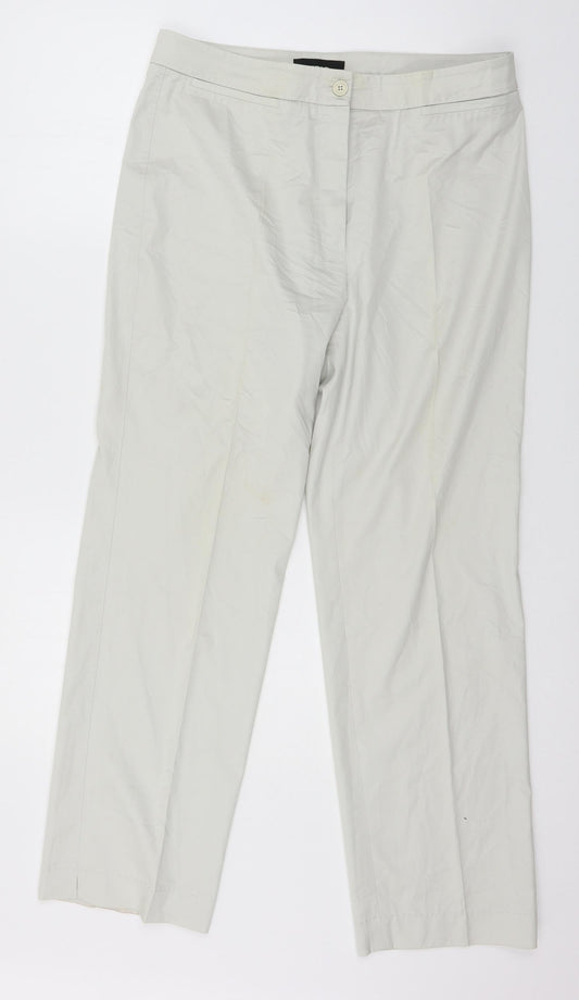 Cambio Womens Grey   Trousers  Size 14 L28 in