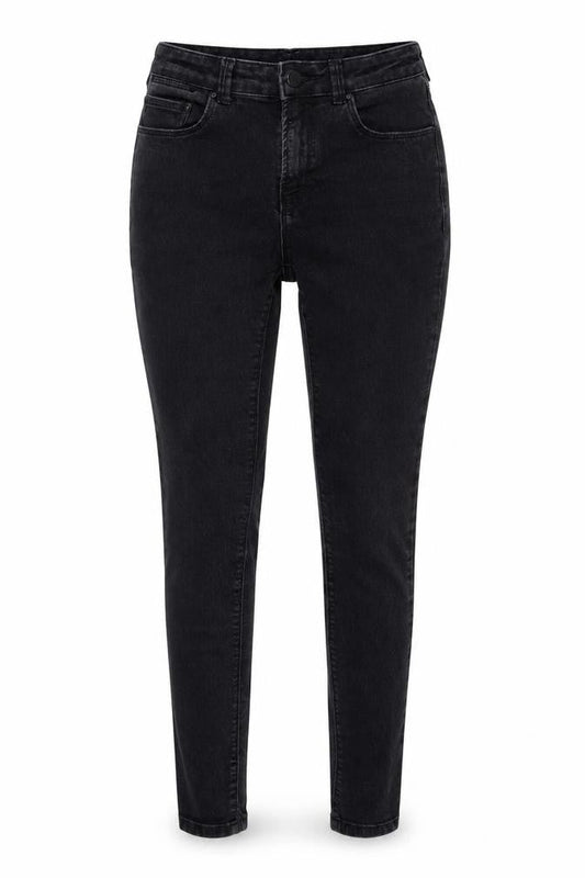 Dorothy Perkins Womens Black  Denim Skinny Jeans Size 8 L29 in