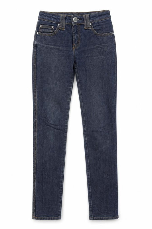 Miss Anna Womens Blue  Denim Skinny Jeans Size 6 L32 in