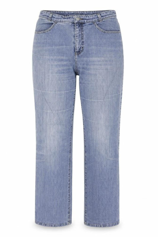 MAC Womens Blue  Denim Straight Jeans Size 30 in L32 in