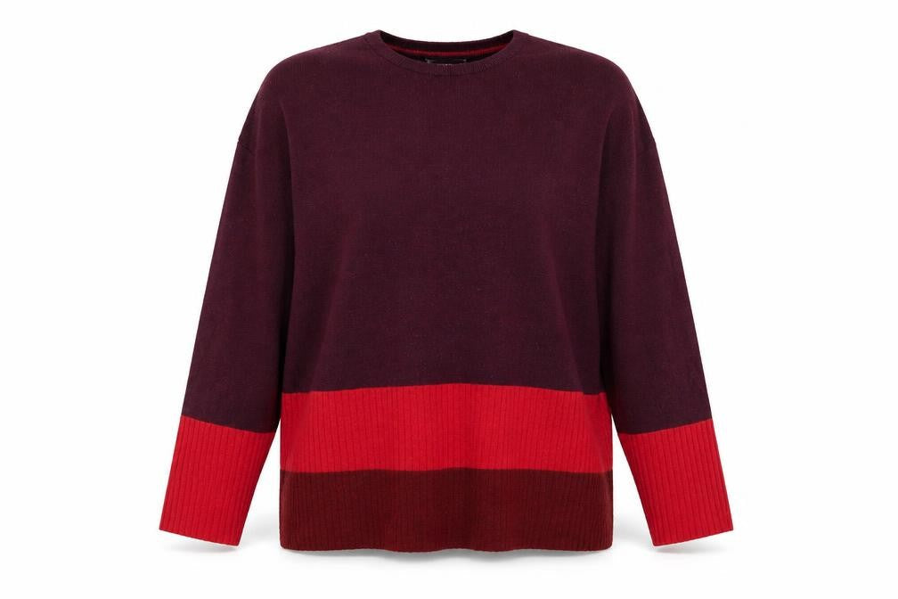 Warehouse Womens Multicoloured   Pullover Jumper Size 12