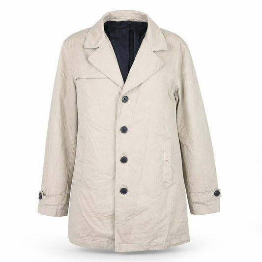 Selected Homme Womens Beige   Overcoat Coat Size M