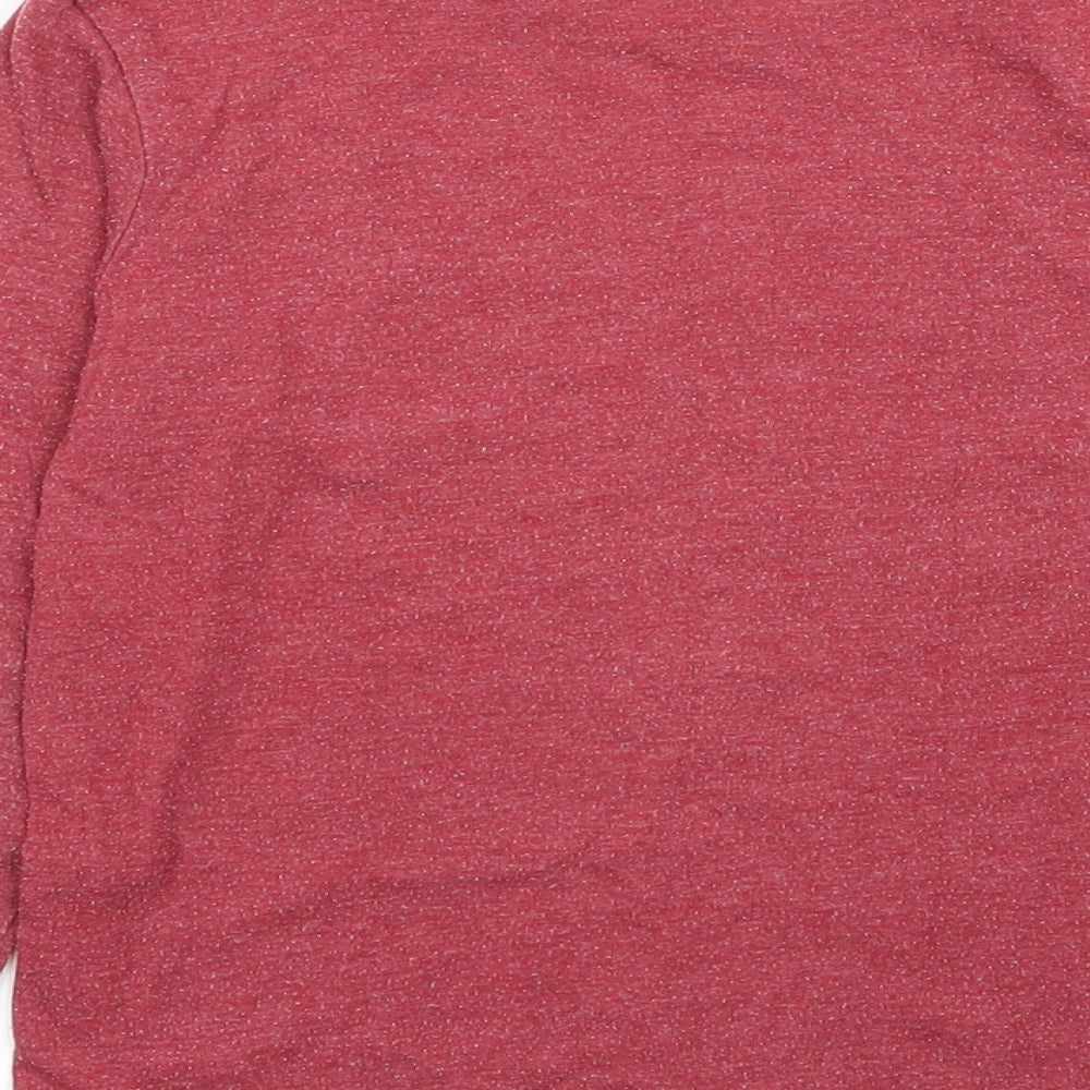 Primark Boys Red   Basic T-Shirt Size 5-6 Years