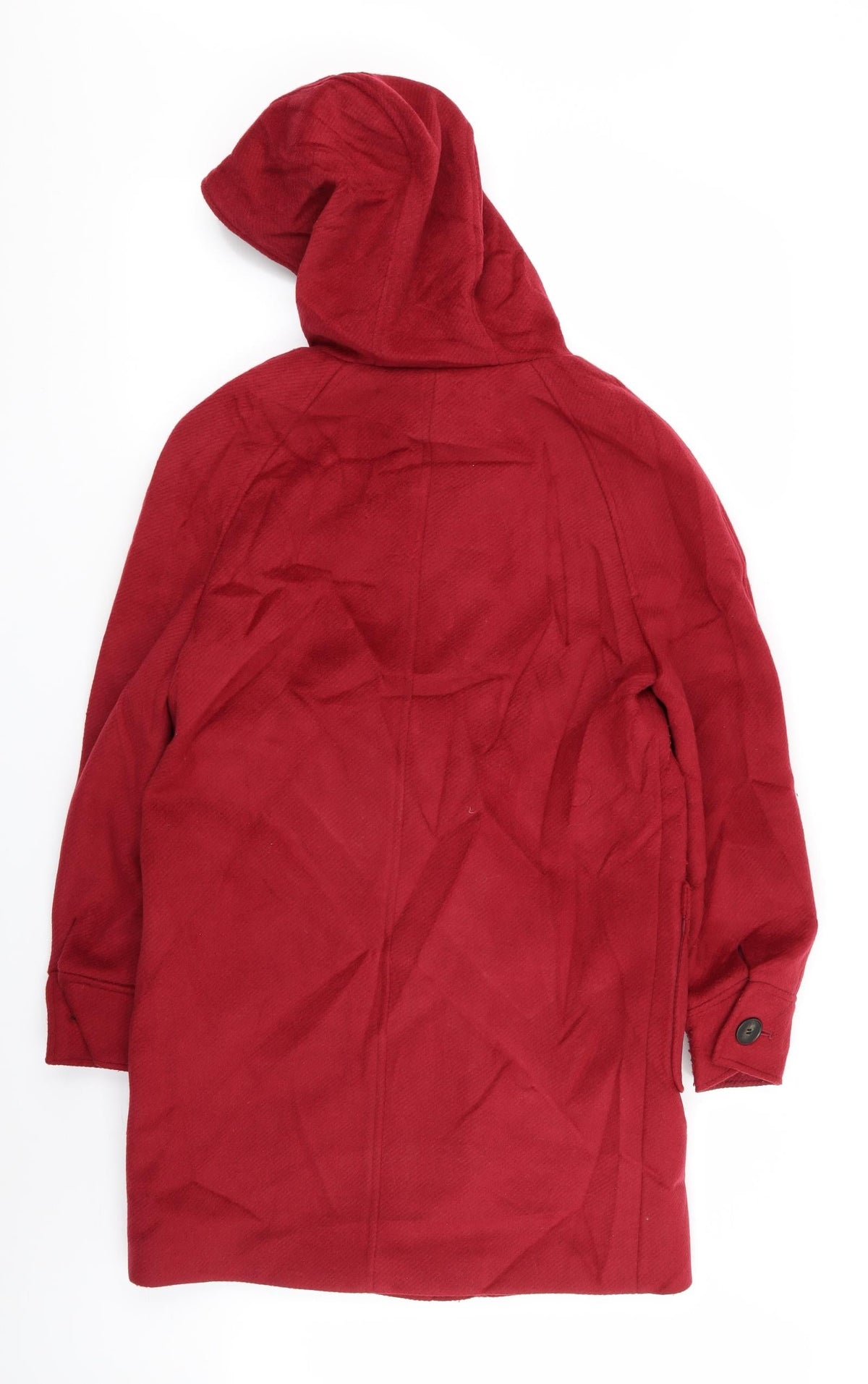 Marks & Spencer Womens Red   Overcoat Coat Size 8