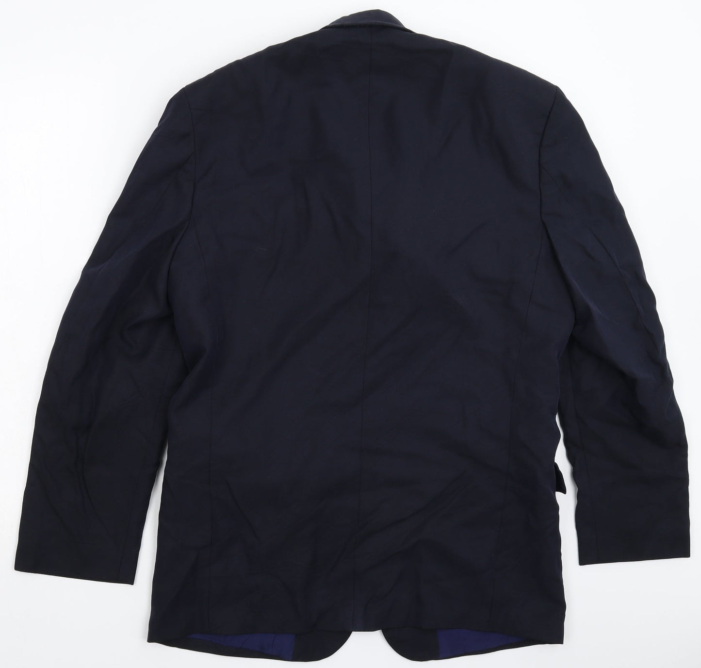 Loretto Mens Blue   Jacket Suit Jacket Size 38