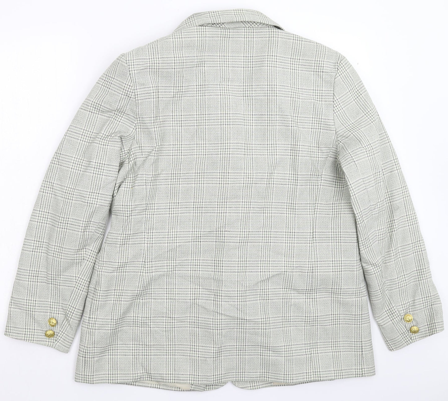 Emma Hamilton Womens Multicoloured Check  Jacket Blazer Size 18