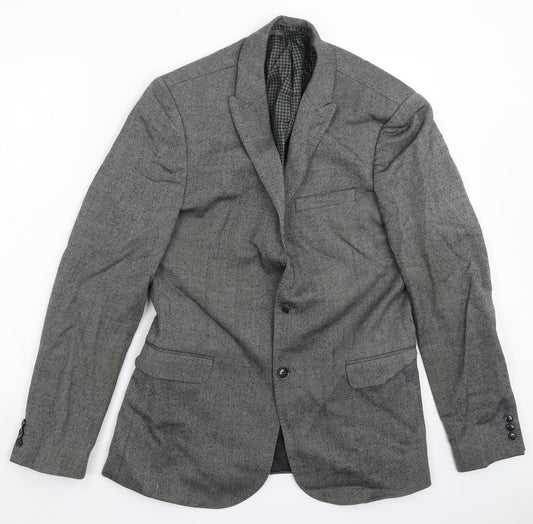 Marks and Spencer Mens Grey   Jacket Suit Jacket Size 40