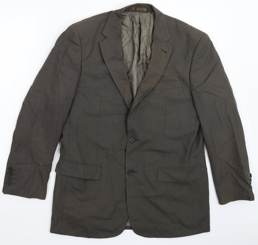 Greenwods Mens Grey   Jacket Suit Jacket Size 40