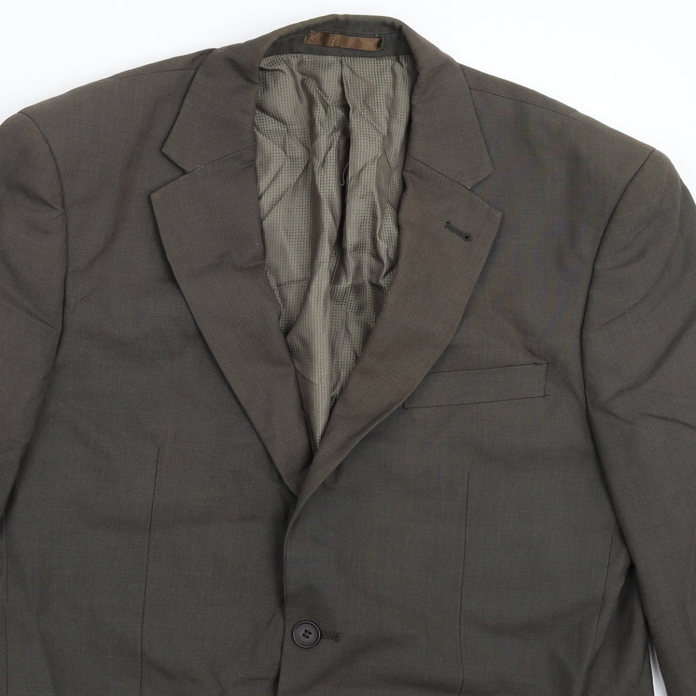 Greenwods Mens Grey   Jacket Suit Jacket Size 40
