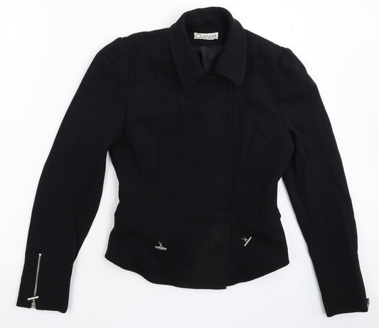 Clasen Womens Black   Jacket Blazer Size M