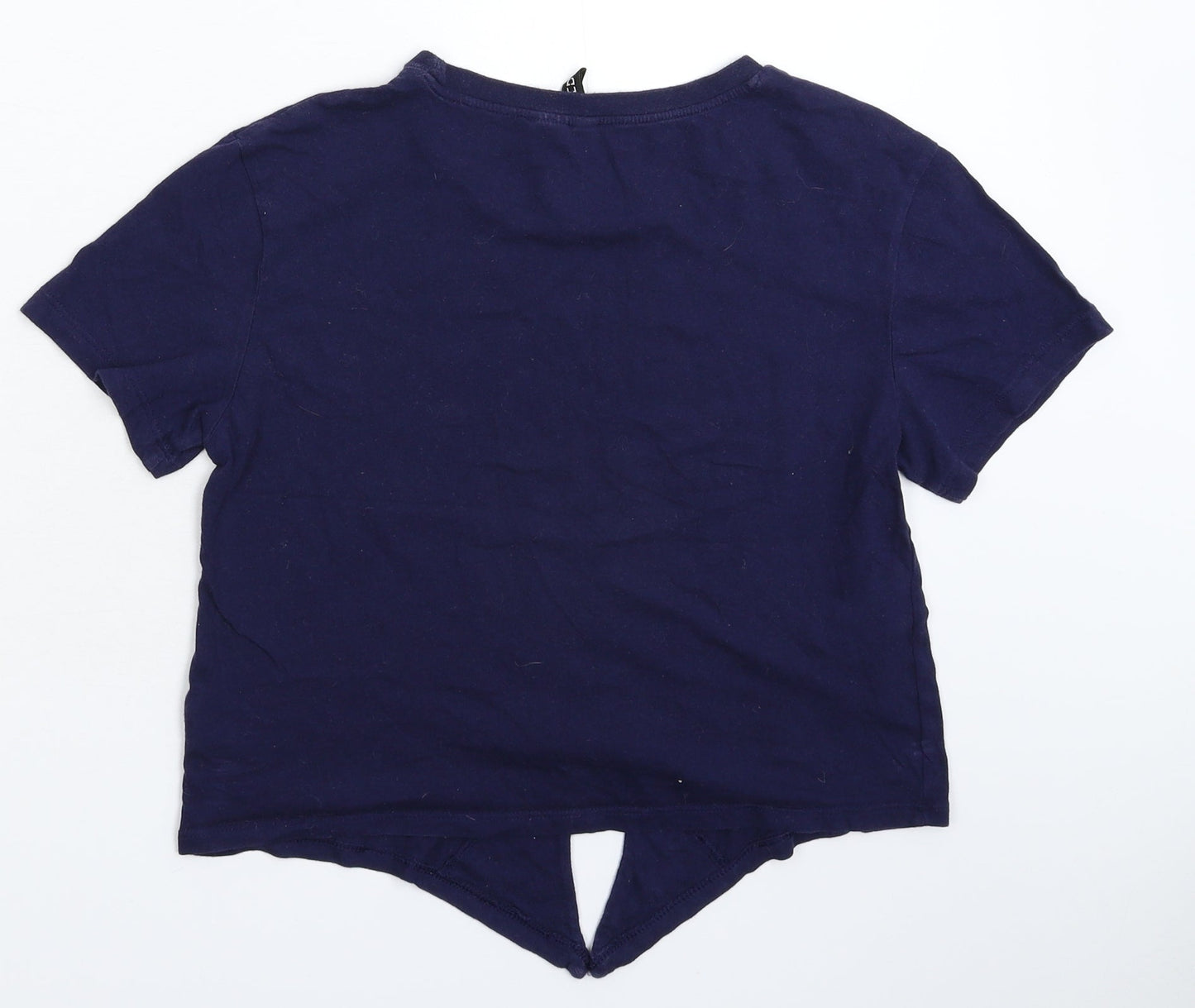 Divided Womens Blue   Basic T-Shirt Size S