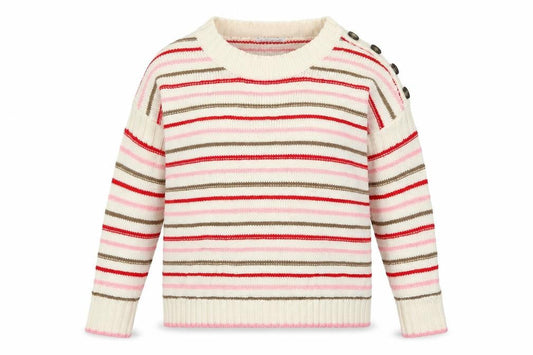 Next Womens Multicoloured Striped  Pullover Jumper Size M