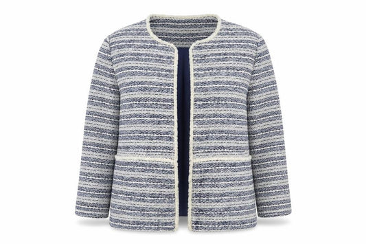 Monsoon Womens Blue   Jacket Blazer Size 14