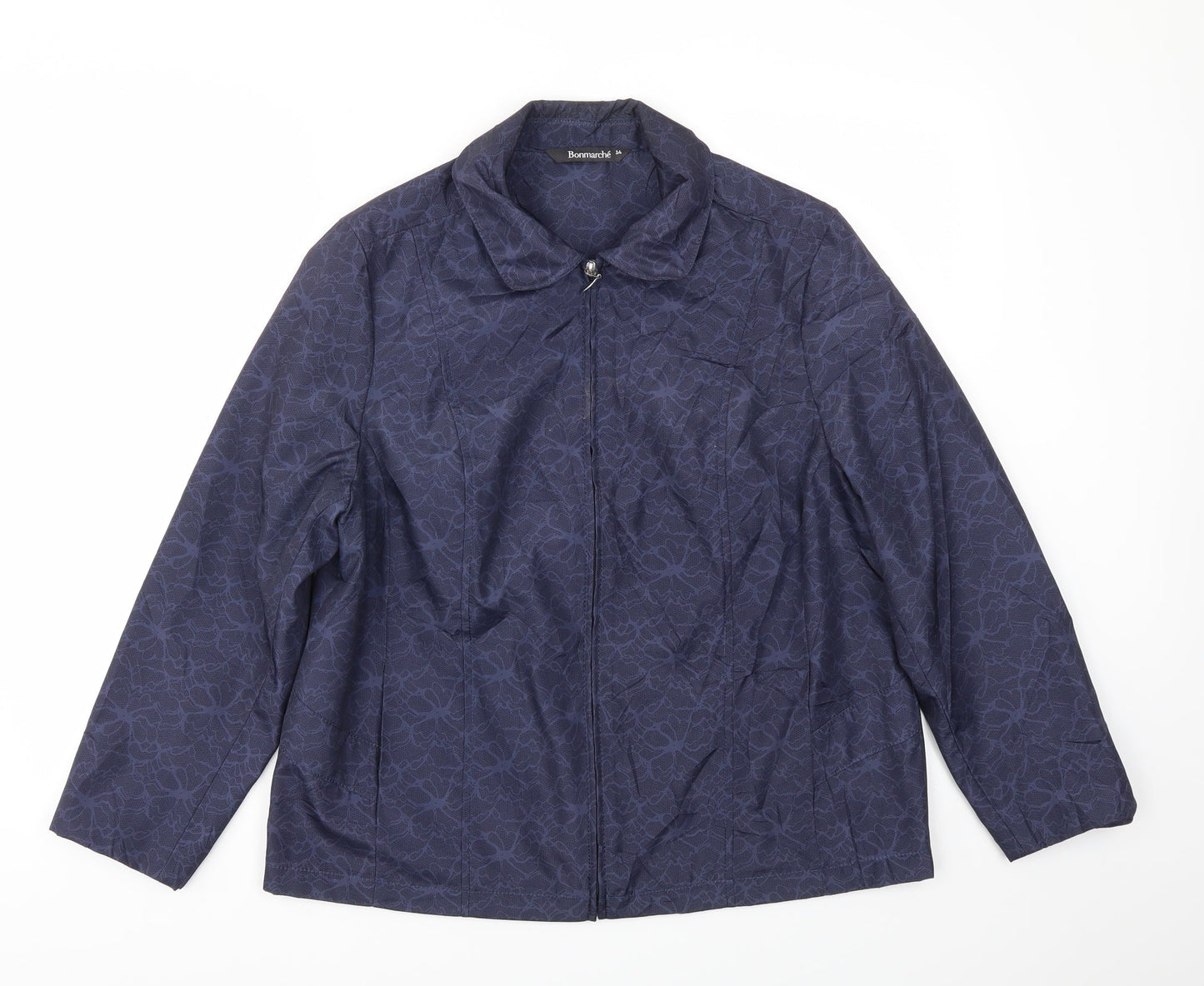 Bonmarché Womens Blue   Jacket Coat Size 14