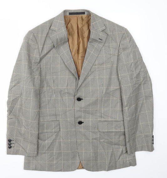 M&S Mens Brown   Jacket Blazer Size 38