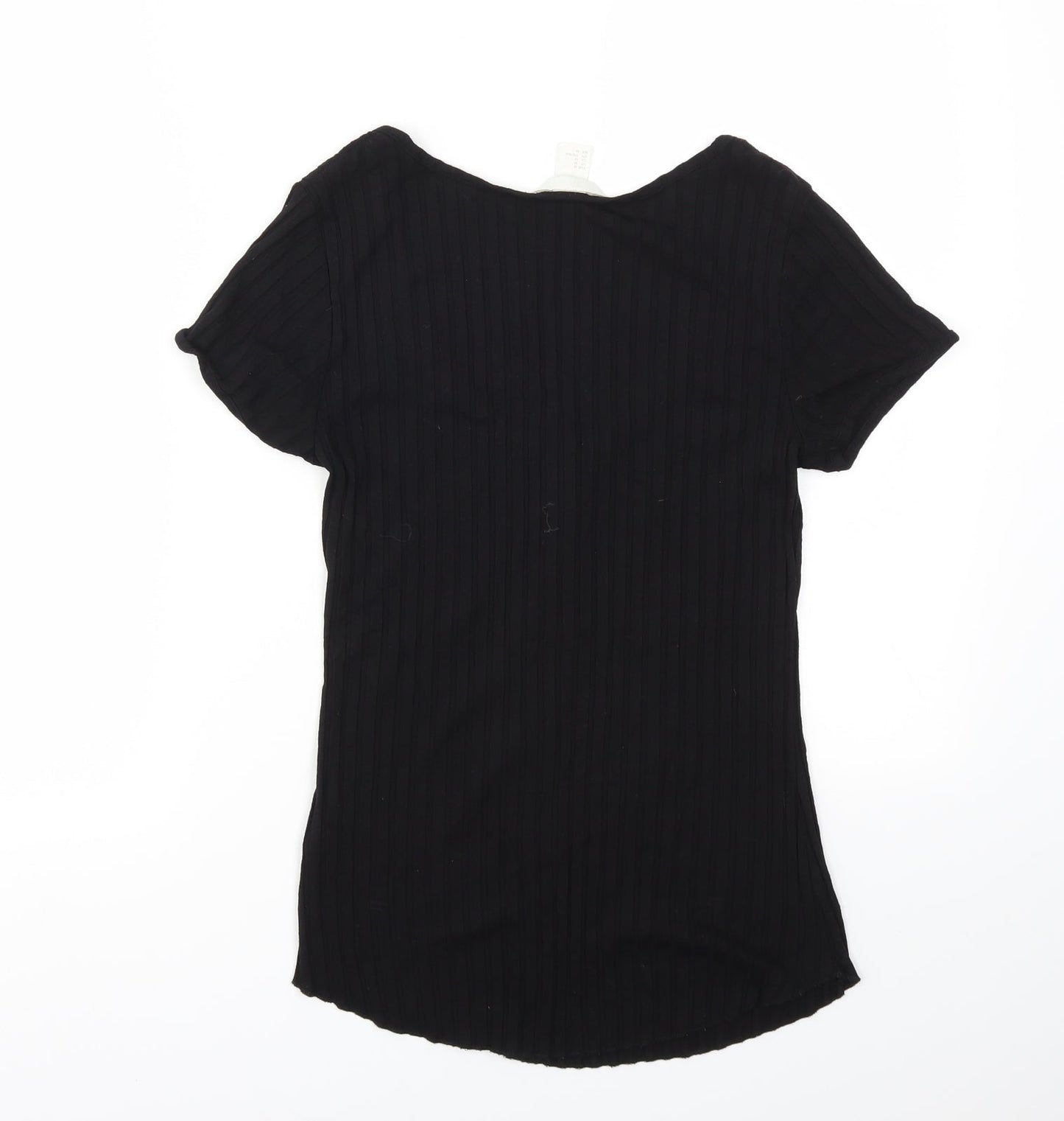 H&M Womens Black   Basic T-Shirt Size M