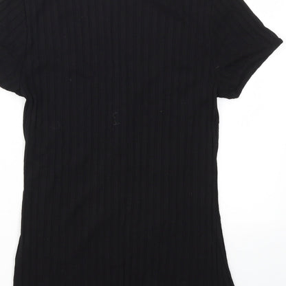 H&M Womens Black   Basic T-Shirt Size M