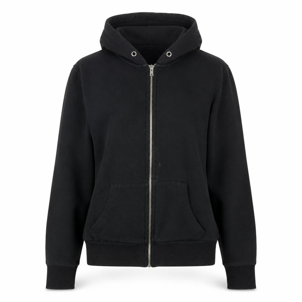 Primark Womens Black   Full Zip Jumper Size 10