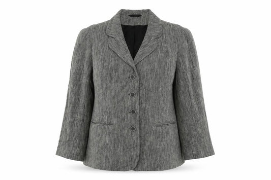 ALEX&CO Womens Brown Colourblock  Jacket Blazer Size 10