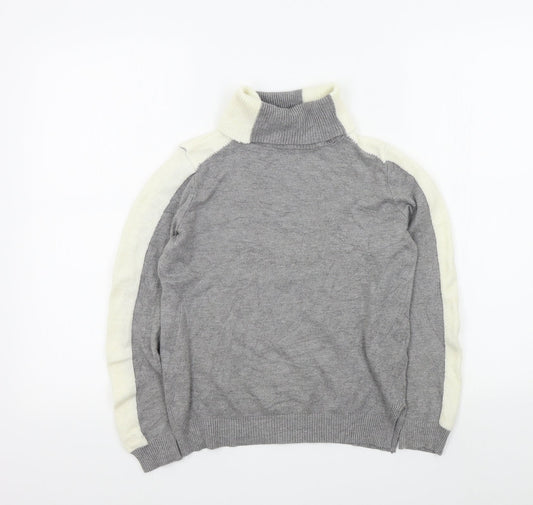 M&S Womens Grey   Pullover Jumper Size S
