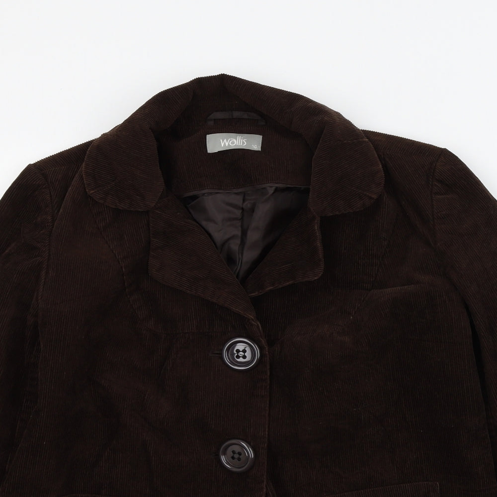 Wallis Womens Brown   Jacket  Size 10