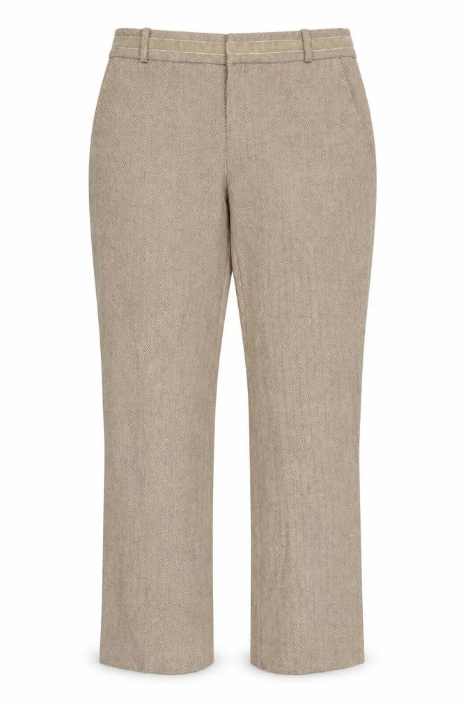ROCHA,JOHN ROCHA Womens Beige   Trousers  Size 12 L31 in