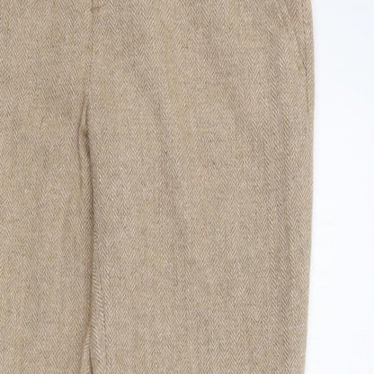 RJR.John Rocha Womens Beige   Trousers  Size 12 L31 in