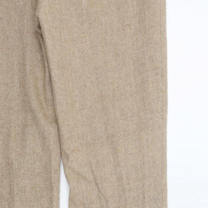 RJR.John Rocha Womens Beige   Trousers  Size 12 L31 in