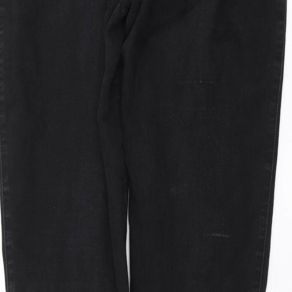 Primark Womens Black  Denim Jegging Jeans Size 12 L32 in