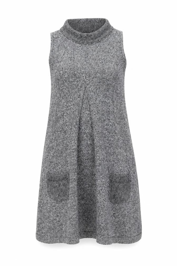MITMAT MAMA Womens Grey  Knit Jumper Dress  Size S