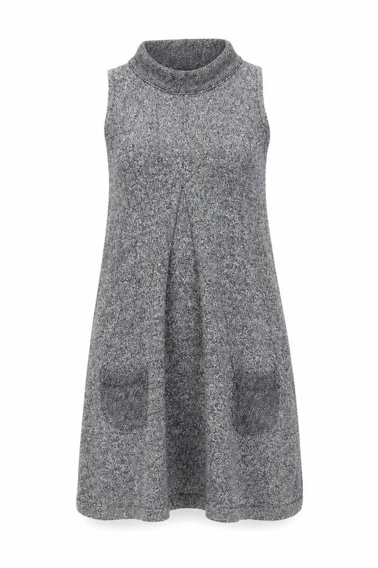 MITMAT MAMA Womens Grey  Knit Jumper Dress  Size S