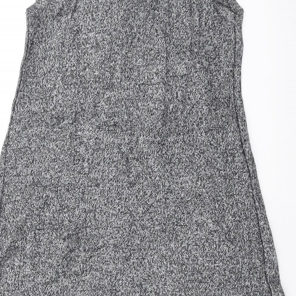 MITMAT MAMA Womens Grey  Knit Jumper Dress  Size S