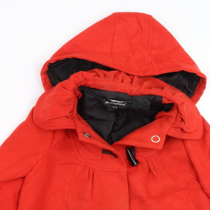 Primark Womens Red   Jacket Coat Size 8