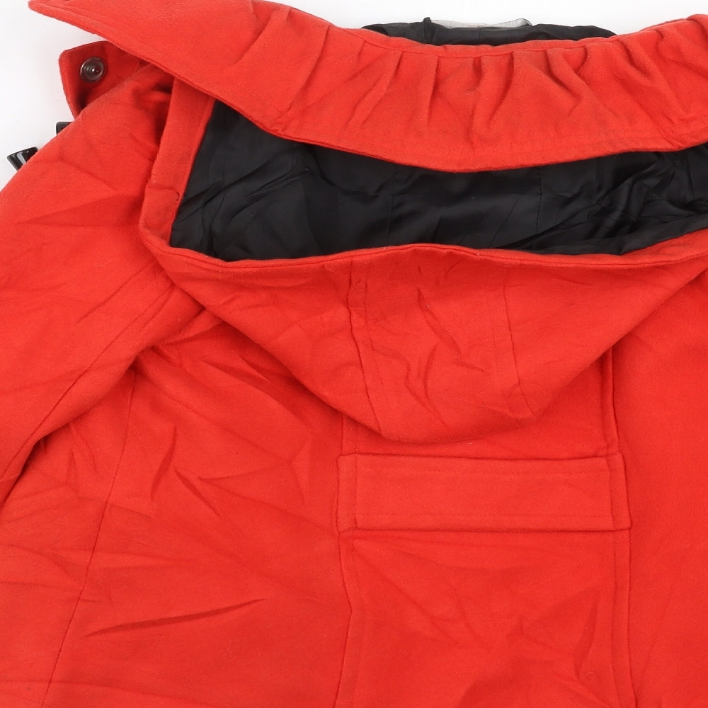 Primark Womens Red   Jacket Coat Size 8