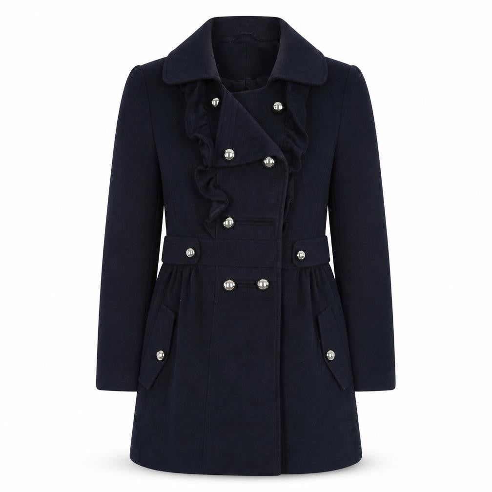 Primark Womens Blue   Pea Coat Coat Size 14