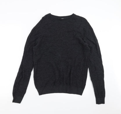 Preloved George Mens Grey   Pullover Jumper Size M - Front