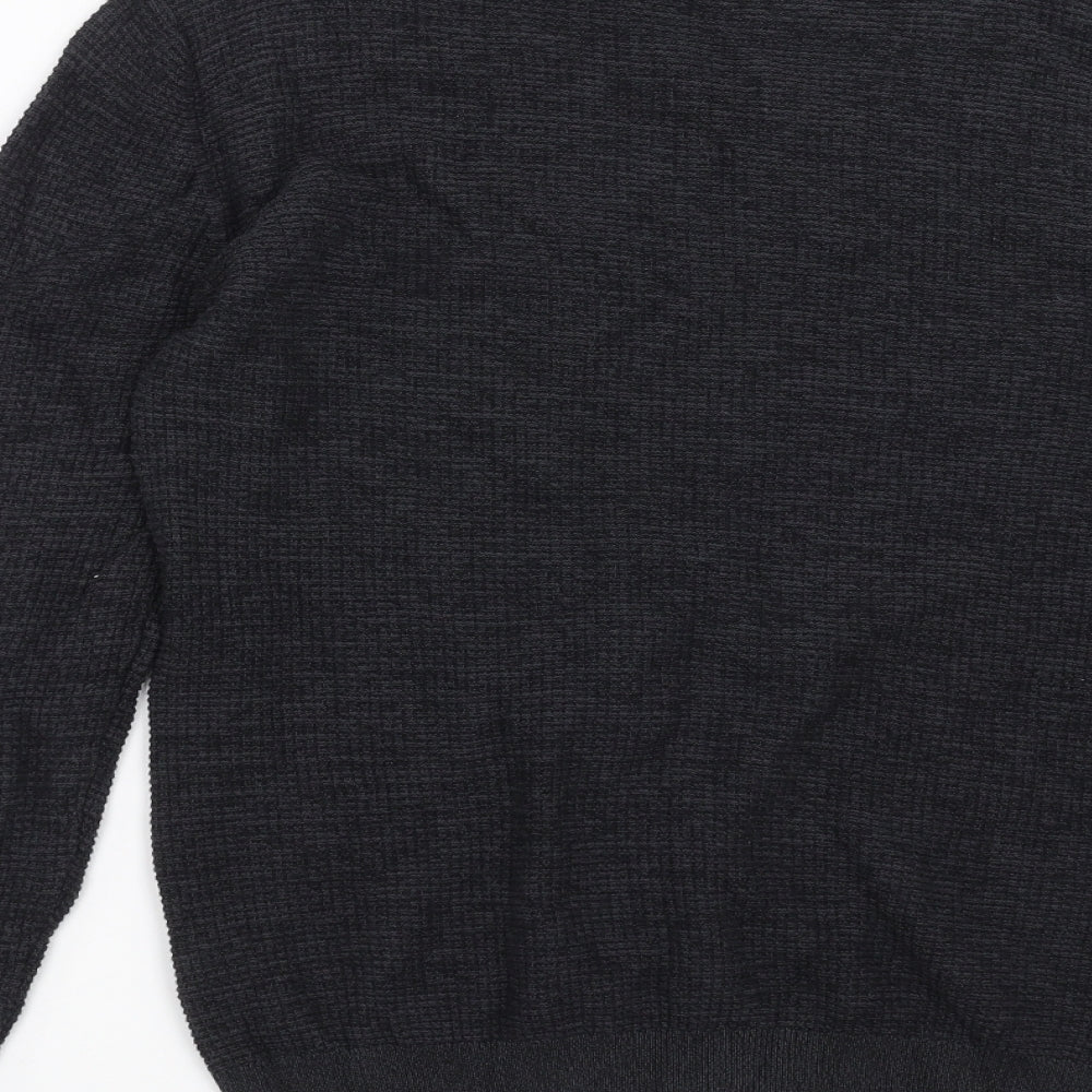 George Mens Grey   Pullover Jumper Size M