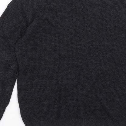 Preloved George Mens Grey   Pullover Jumper Size M - Label