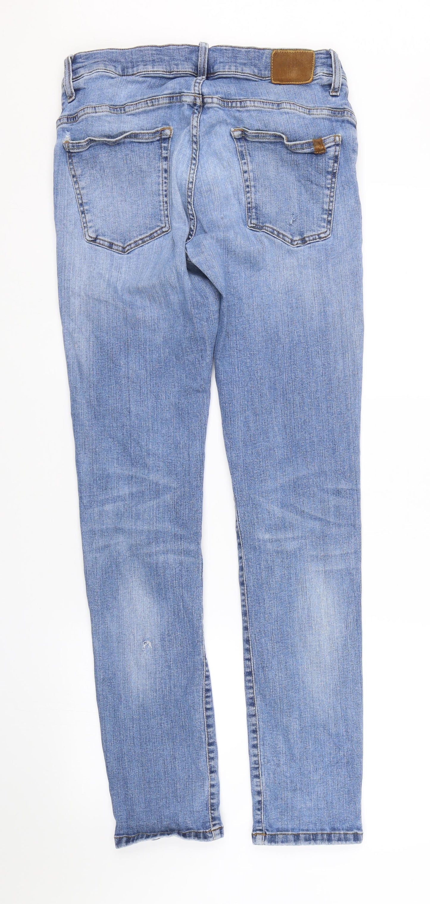 BIG STAR Womens Blue  Denim Skinny Jeans Size 32 L30 in - small hole on back