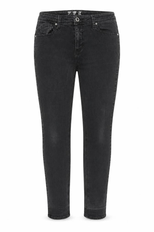 Denim co Womens Black  Denim Jegging Jeans Size 14 L30 in