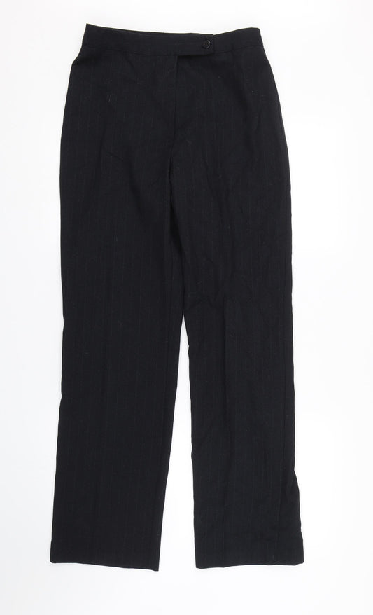 Sky Designs Womens Black Striped  Trousers  Size 10 L29 in