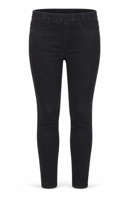 Marks & Spencer Womens Black  Denim Jegging Jeans Size 8 L24 in