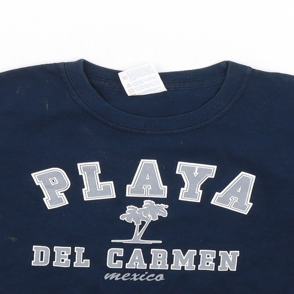 Yazbek Boys Blue   Basic T-Shirt Size 5 Years
