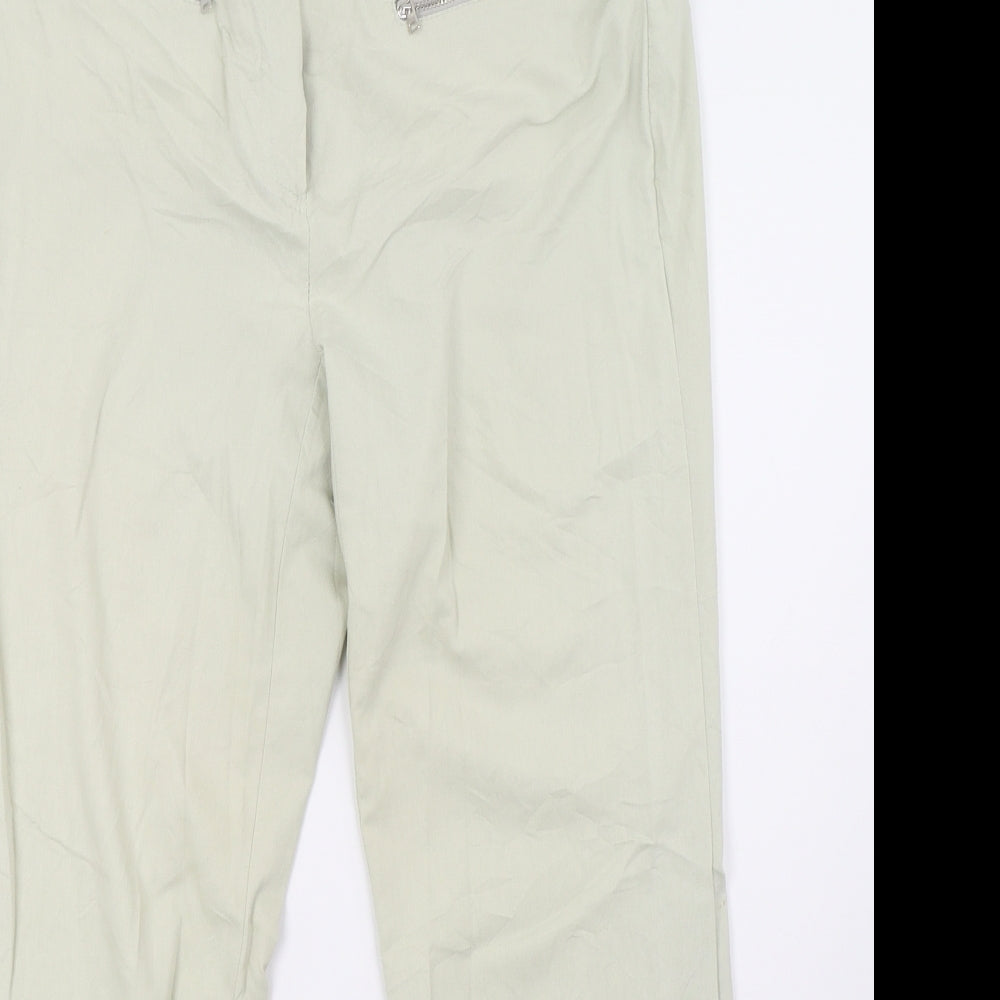 ponte vecchio Womens Green   Trousers  Size 14 L30 in