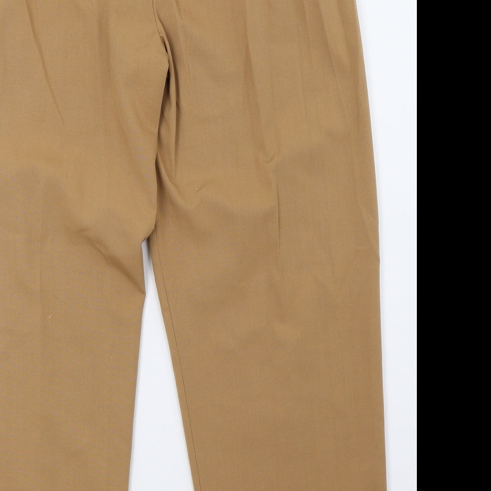 Preworn Womens Brown   Trousers  Size 10 L28 in