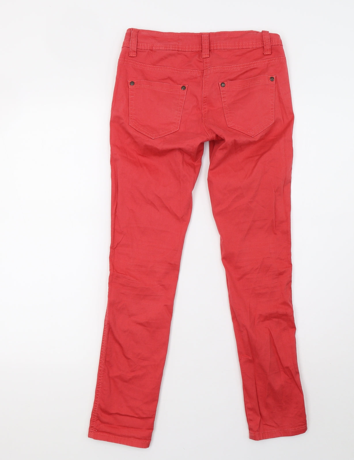 NEXT Womens Pink  Denim Skinny Jeans Size 6 L28 in
