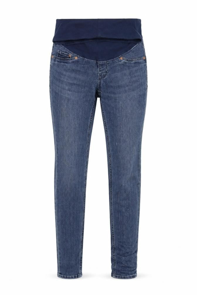 H&M Womens Blue  Denim Skinny Jeans Size 8 L30 in